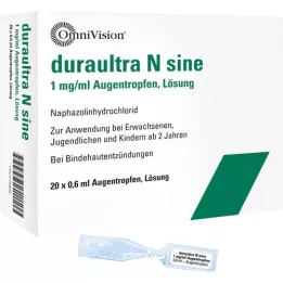 DURAULTRA Colírio N sine, 20X0,6 ml