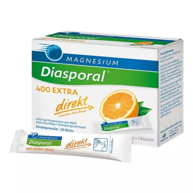 Magnésio Diasporal 400 Grânulos Extra diretos, 20 peças Magnésio Diasporal 400 Grânulos Extra diretos, 20 peças
