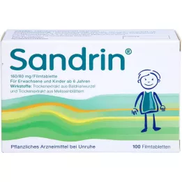 SANDRIN Comprimidos revestidos por película, 100 unidades