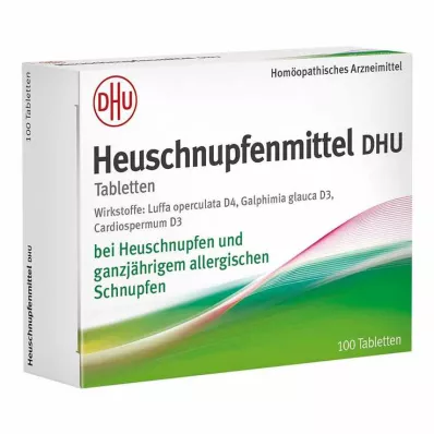 HEUSCHNUPFENMITTEL DHU Comprimidos, 100 unidades HEUSCHNUPFENMITTEL DHU Comprimidos, 100 unidades