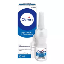OTRIVEN Spray doseador a 0,1% sem conservantes, 10 ml
