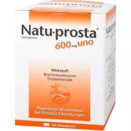 NATUPROSTA 600 mg uno comprimidos revestidos por película, 100 unid
