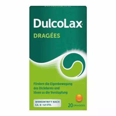 Dulcolax drageias 5 mg comprimidos gastrorresistentes, 20 unidades