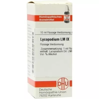 LYCOPODIUM LM IX Diluição, 10 ml