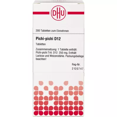 PICHI-pichi D 12 comprimidos, 200 unidades