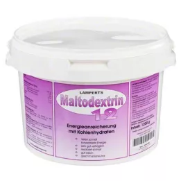MALTODEXTRIN 12 Lamperts em pó, 1200 g
