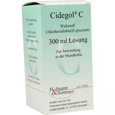 soluçãoCIDEGOL C, 300 ml