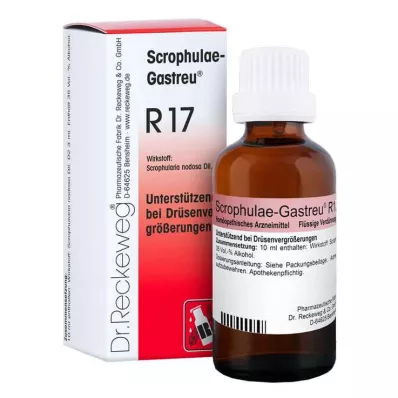Scrophulae Gastreu R 17 gotas para uso oral, 50 ml Scrophulae Gastreu R 17 gotas para uso oral, 50 ml