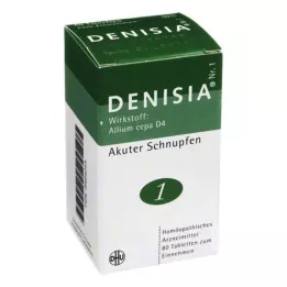 DHU Denisia 1 comprimido para resfriado, 80 unidades