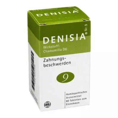 DHU Denisia 9 comprimidos para dor de dentição, 80 unidades DHU Denisia 9 comprimidos para dor de dentição, 80 unidades