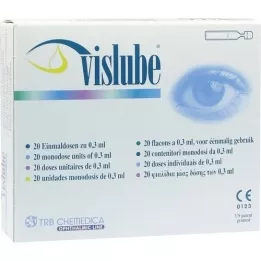 VISLUBE Doses descartáveis, 20X0,3 ml