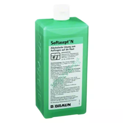 Desinfetante cutâneo incolor Softasept® N, 1000 ml Desinfetante cutâneo incolor Softasept® N, 1000 ml