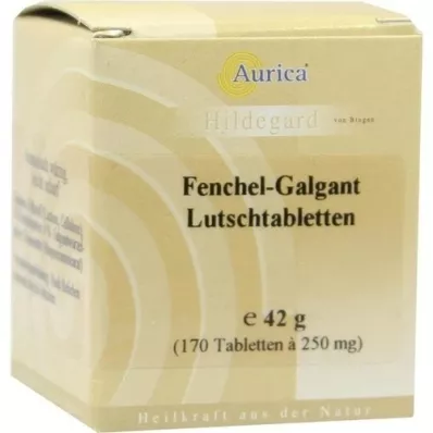 FENCHEL-GALGANT-Pastilhas Aurica, 170 pcs