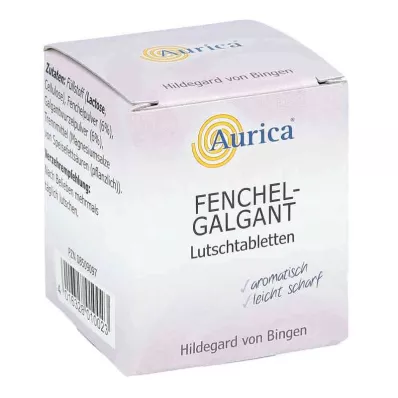 FENCHEL-GALGANT-Pastilhas Aurica, 170 pcs