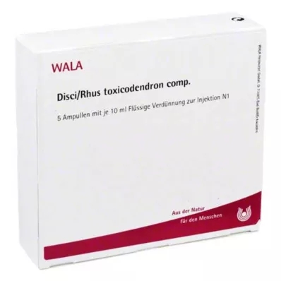 DISCI/Ampolas de Rhus toxicodendron comp., 5X10 ml
