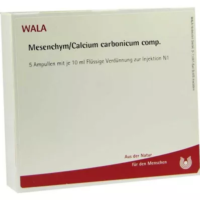 MESENCHYM/CALCIUM Carbonicum comp. ampolas, 5X10 ml MESENCHYM/CALCIUM Carbonicum comp. ampolas, 5X10 ml