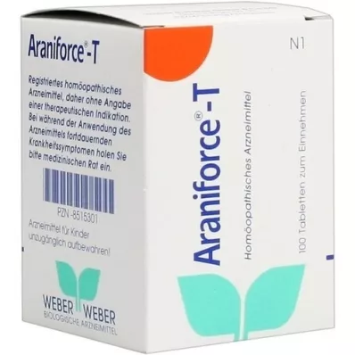 ARANIFORCE Comprimidos T, 100 unidades