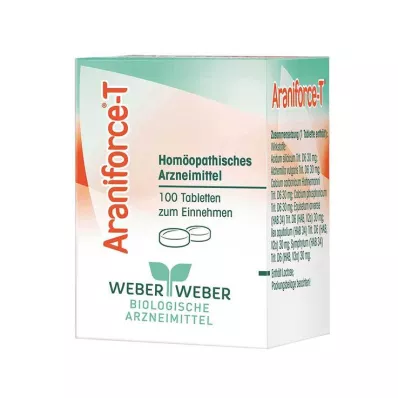 Comprimidos Araniforce T, 100 unidades Comprimidos Araniforce T, 100 unidades