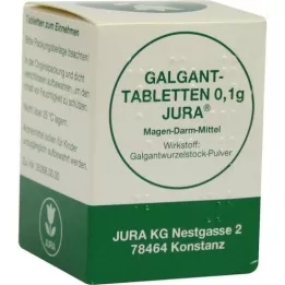 GALGANTTABLETTEN 0,1 g Jura, 100 unidades