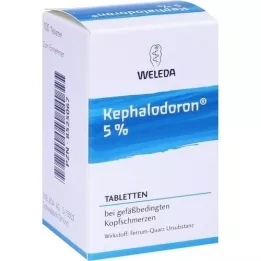 KEPHALODORON Comprimidos a 5%, 100 unidades