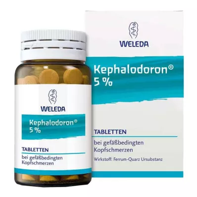 KEPHALODORON Comprimidos a 5%, 100 unidades