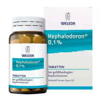 KEPHALODORON Comprimidos a 0,1%, 100 unid