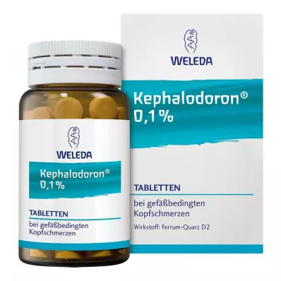 KEPHALODORON Comprimidos de 0,1%, 250 pcs