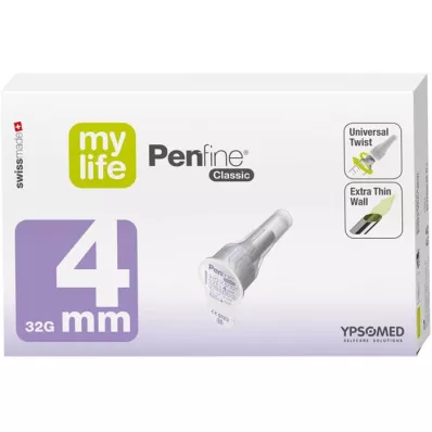 MYLIFE Agulhas Penfine Classic 4 mm, 100 unidades