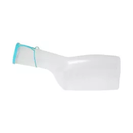 URINFLASCHE f.men plástico w.tampa, 1 pc