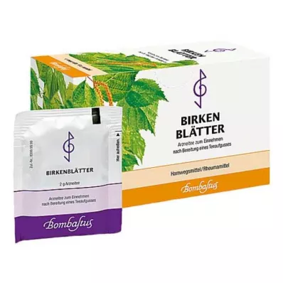 BIRKENBLÄTTER Saco de filtro para chá, 20X2 g BIRKENBLÄTTER Saco de filtro para chá, 20X2 g