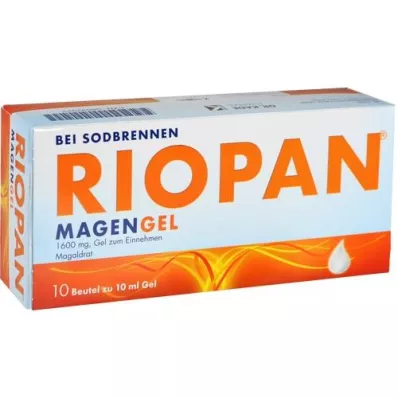 RIOPAN Gel para o estômago em stick, 10X10 ml