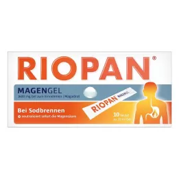 RIOPAN Gel para o estômago em stick, 10X10 ml