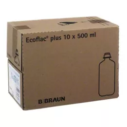 ISOTONE Solução salina 0,9% Braun Ecoflac Plus, 10X500 ml
