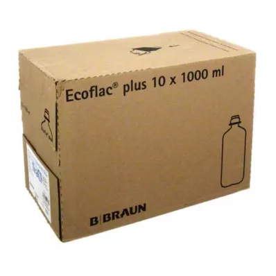 Solução salina 0,9% Ecoflac Plus, 10X1000 ml Solução salina 0,9% Ecoflac Plus, 10X1000 ml