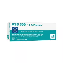 ASS 500-1A Pharma Tablets, 30 unid