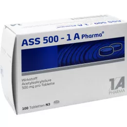 ASS 500-1A Pharma Tablets, 100 unid