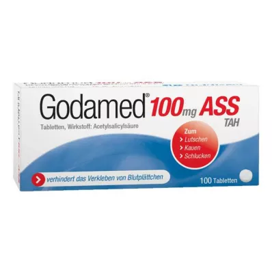 GODAMED 100 TAH Comprimidos, 100 unid GODAMED 100 TAH Comprimidos, 100 unid