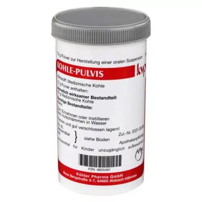 KOHLE pó de pulvis, 10 g KOHLE pó de pulvis, 10 g