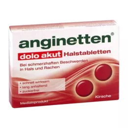 ANGINETTEN pastilhas para garganta dolo akut, 24 unidades