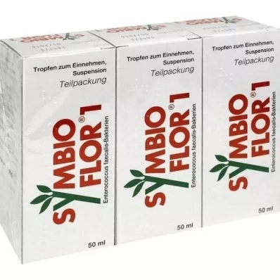 SYMBIOFLOR 1 suspensão, 3X50 ml