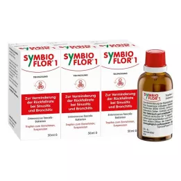SYMBIOFLOR 1 suspensão, 3X50 ml