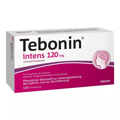 TEBONIN intens 120 mg comprimidos revestidos por película, 120 unid TEBONIN intens 120 mg comprimidos revestidos por película, 120 unid