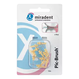 PIC BRUSH Interdentalb.replacementb.1,8 mm amarelo, 12 unid