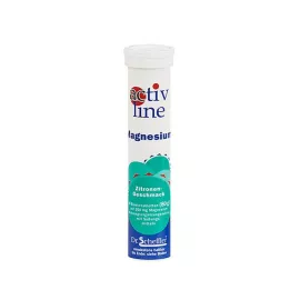 ACTIVLINE Magnesium Lemon Effervescent Tablets, 20 Capsules