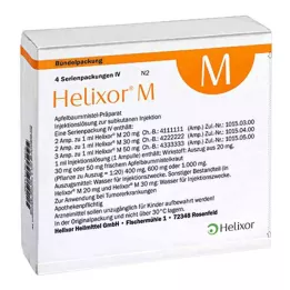 HELIXOR Embalagem Série M IV Ampolas, 4X7 pcs