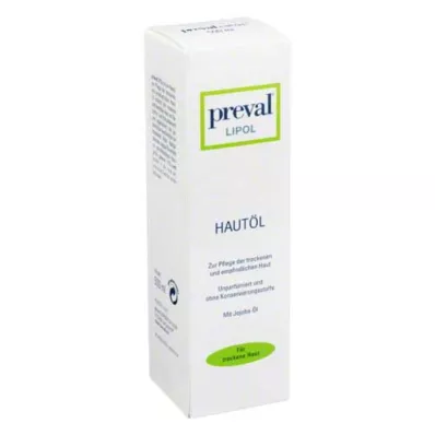 PREVAL Lipol óleo para a pele, 500 ml