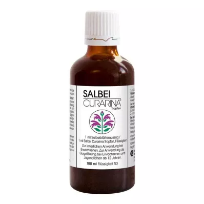 Gotas de Sálvia Curarina, 100 ml