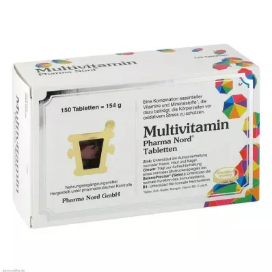 MULTIVITAMIN PHARMA Comprimidos Nord, 150 unidades MULTIVITAMIN PHARMA Comprimidos Nord, 150 unidades