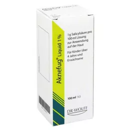 AKNEFUG solução líquida a 1%, 100 ml