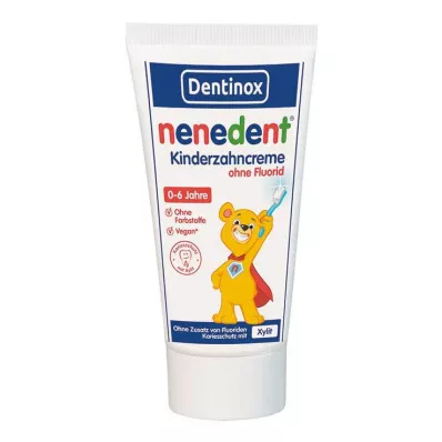 NENEDENT Pasta de dentes para crianças sem flúor, 50 ml NENEDENT Pasta de dentes para crianças sem flúor, 50 ml